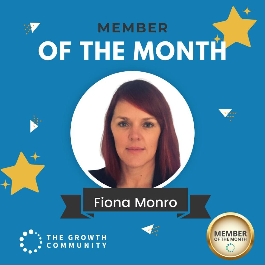 fiona monro member of the month