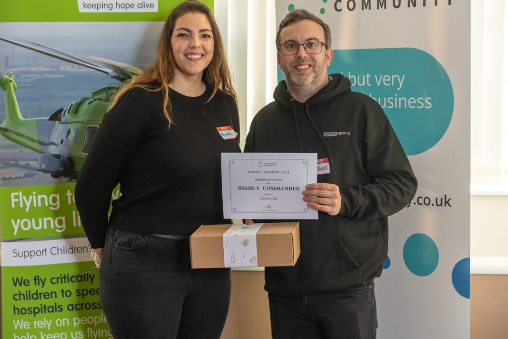TGC awards member of the year highly commended