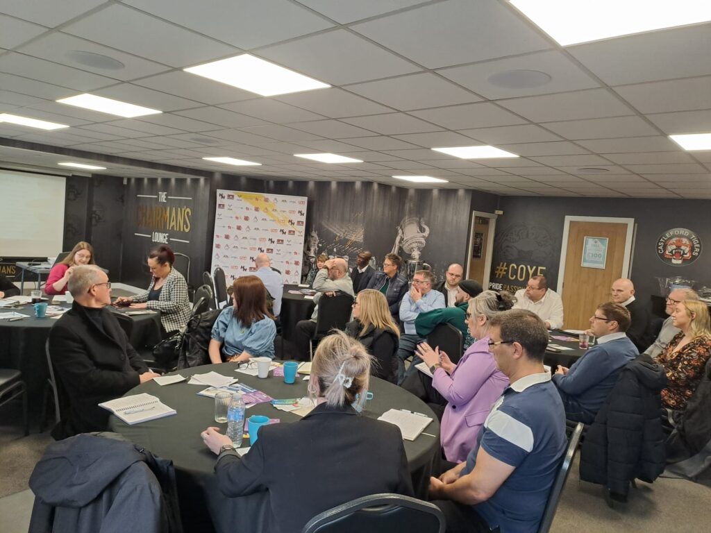 A growth community networking meeting